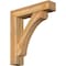 Ekena Millwork Legacy Block Rough Sawn Bracket w/ Offset Brace, Western Red Cedar, 8"W x 36"D x 40"H BKT0806X36X40LEC05RWR - alternate 1